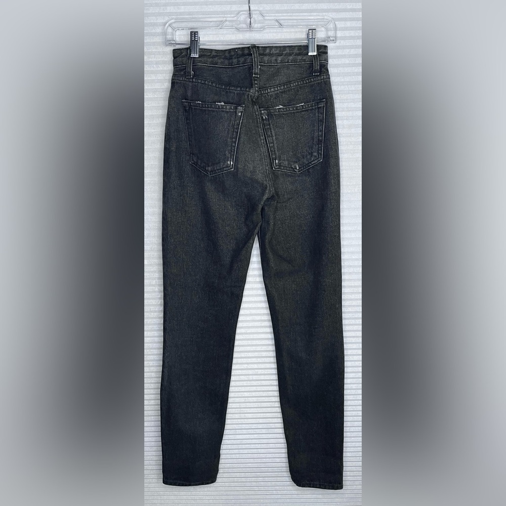 ‼️NOT FOR SALE‼️Reformation high rise straight leg jeans in black Size 24 - Picture 10 of 12